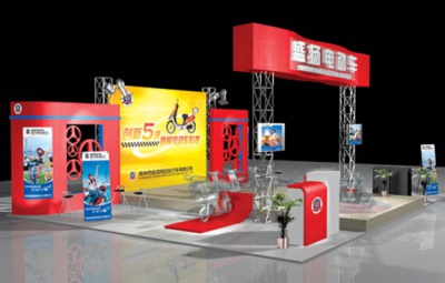 盛楊電動車展廳設計(jì)