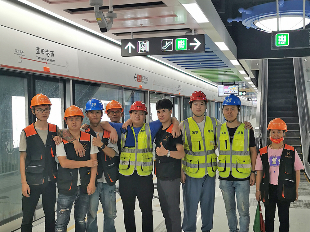 深圳市地鐵導标工(gōng)程順利完工(gōng)！